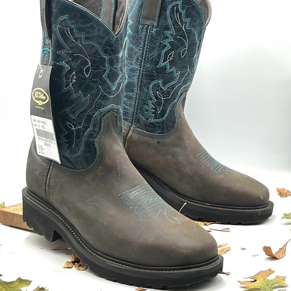 J.B Dillon Square Toe Boot - Picture 12 of 12